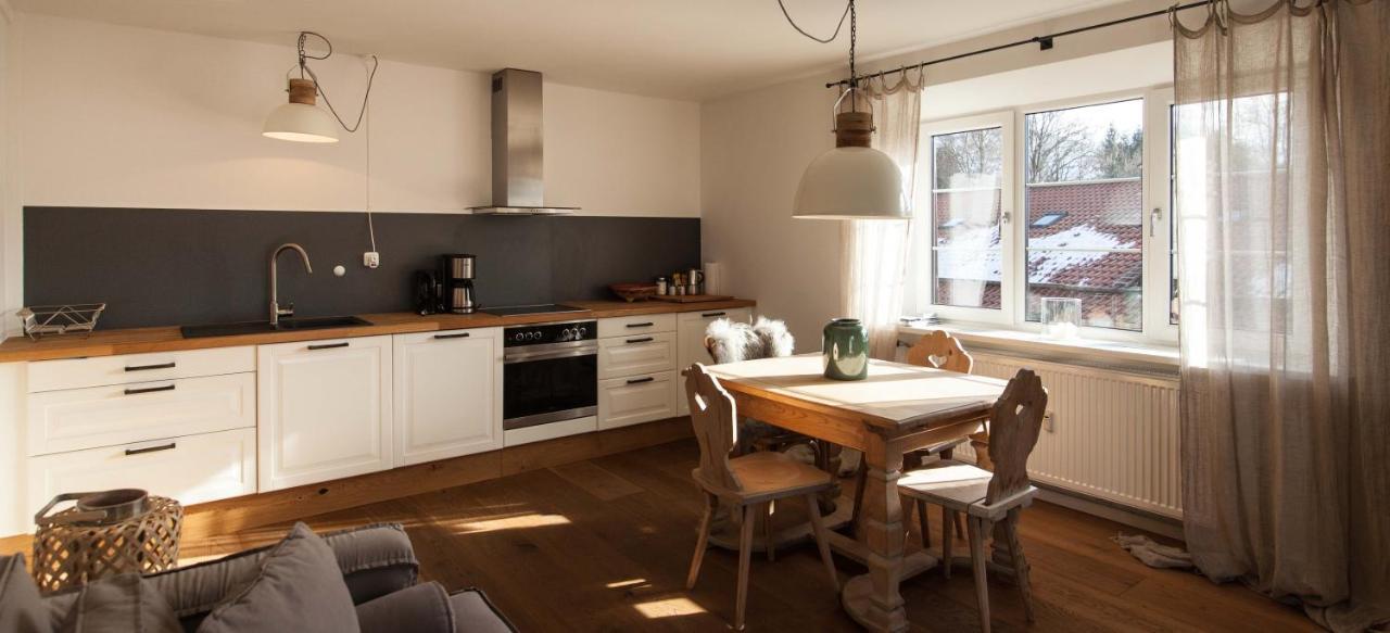 Modern-Bayrisches Apartment Mit Seeblick Tegernsee Buitenkant foto